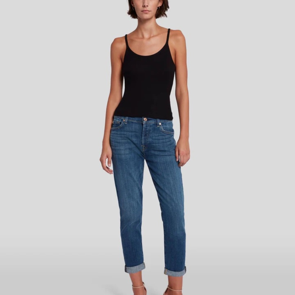 7 For All Mankind Josefina Boyfriend Jeans